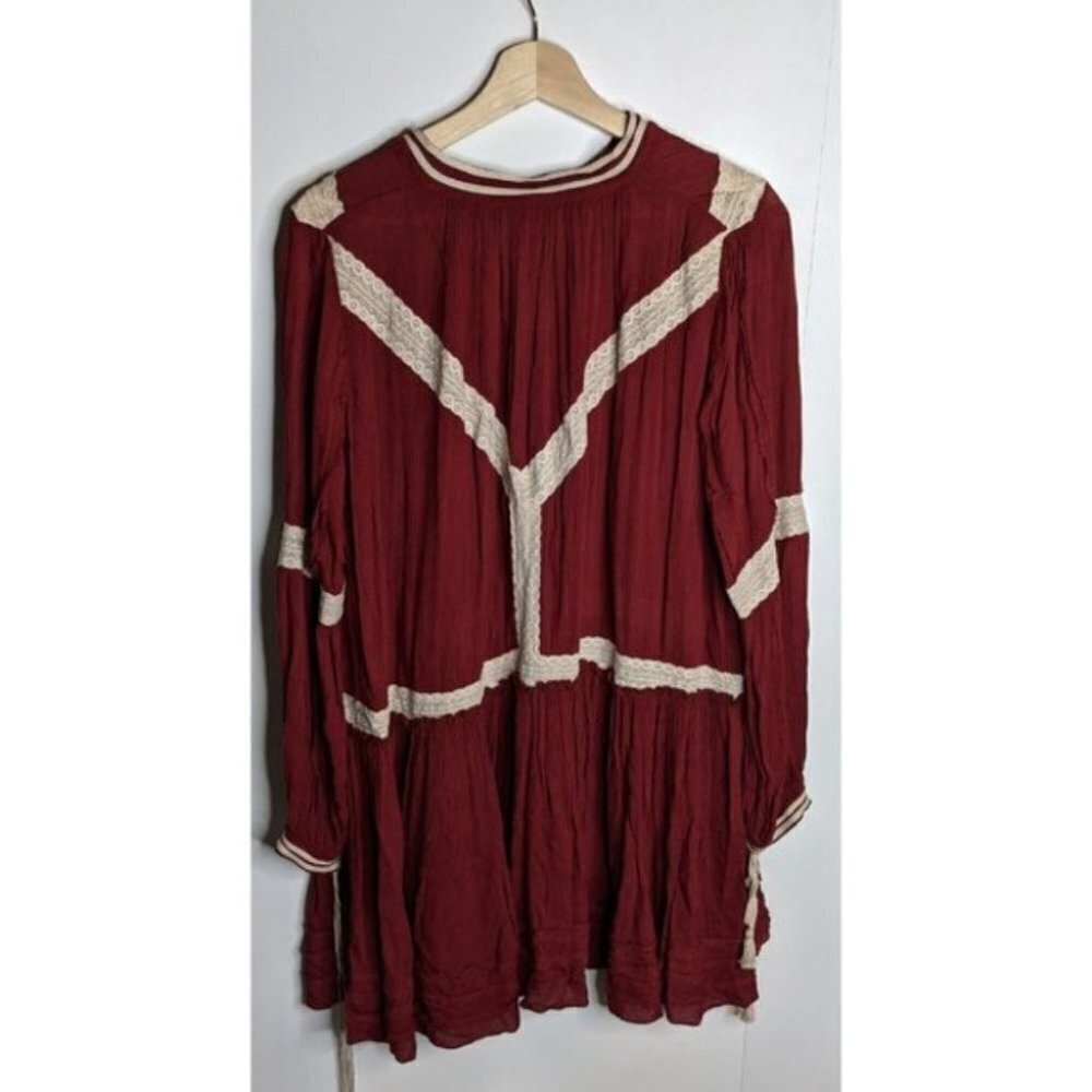 Free People | Long Sleeve Mini Dress - Picture 3 of 7
